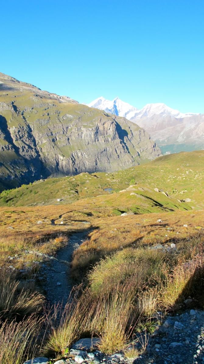 It's a 3000 foot descent to Zermatt