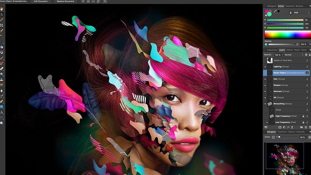 photo retouching software for people who dont know photoshop for mac
