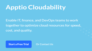 Website screenshot for Apptio Cloudability