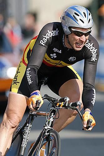 Marc Wauters (Rabobank) Belgian time trial champion