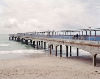 beach bridge