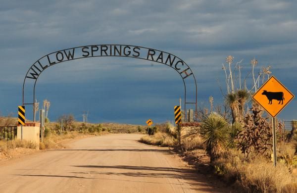 The race was held at Willow Springs Ranch which is over 10 miles from any paved road