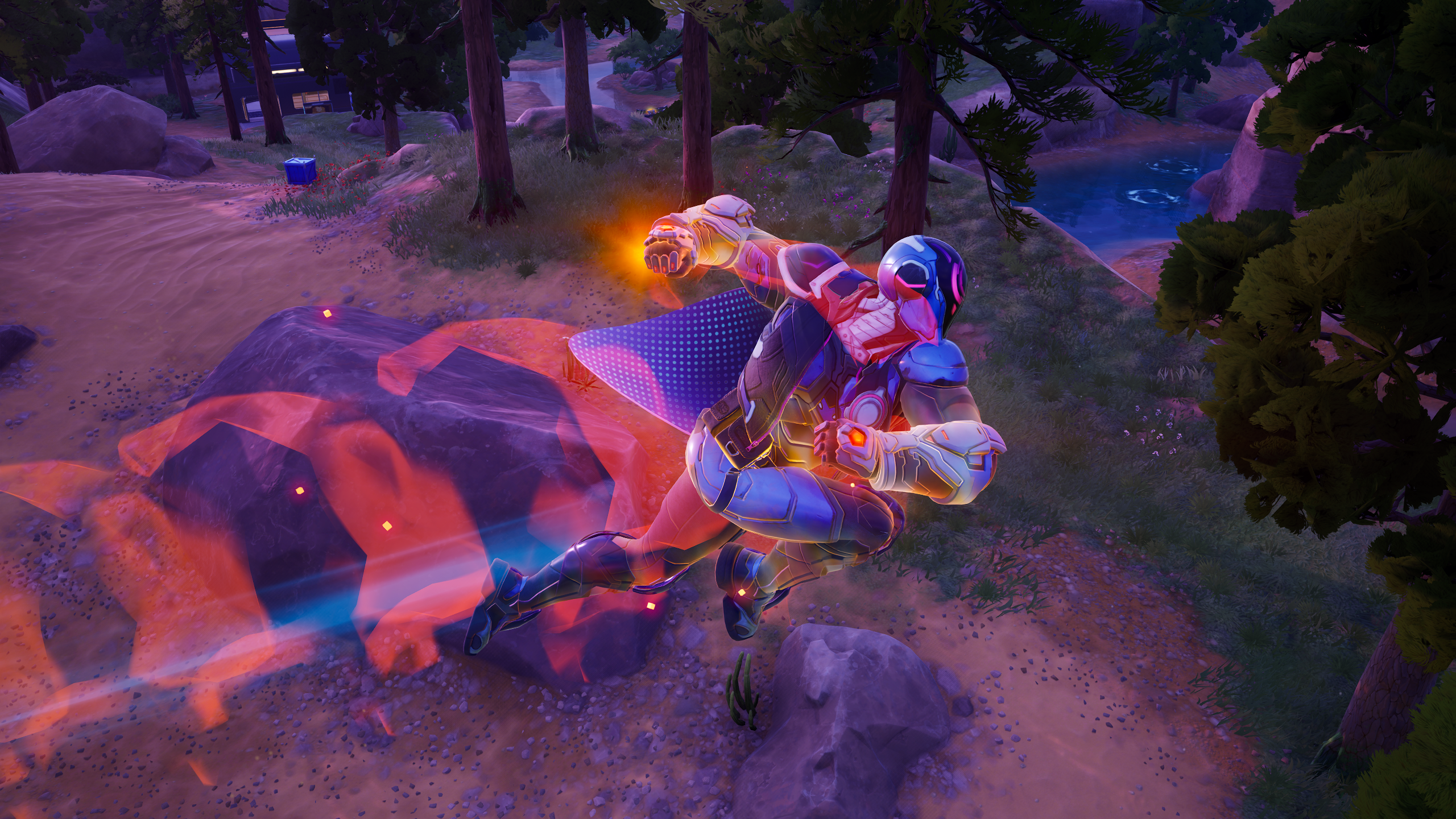 Seven gloves in Fortnite.