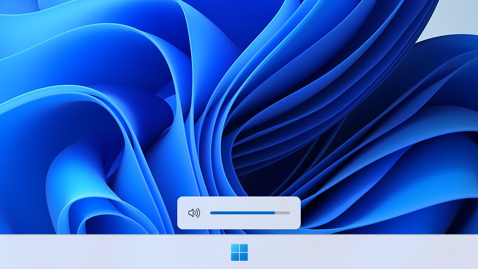 Windows 11 volume slider update