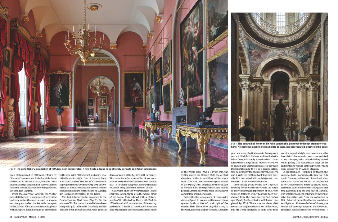 Spread from Country Life March 11, 2026