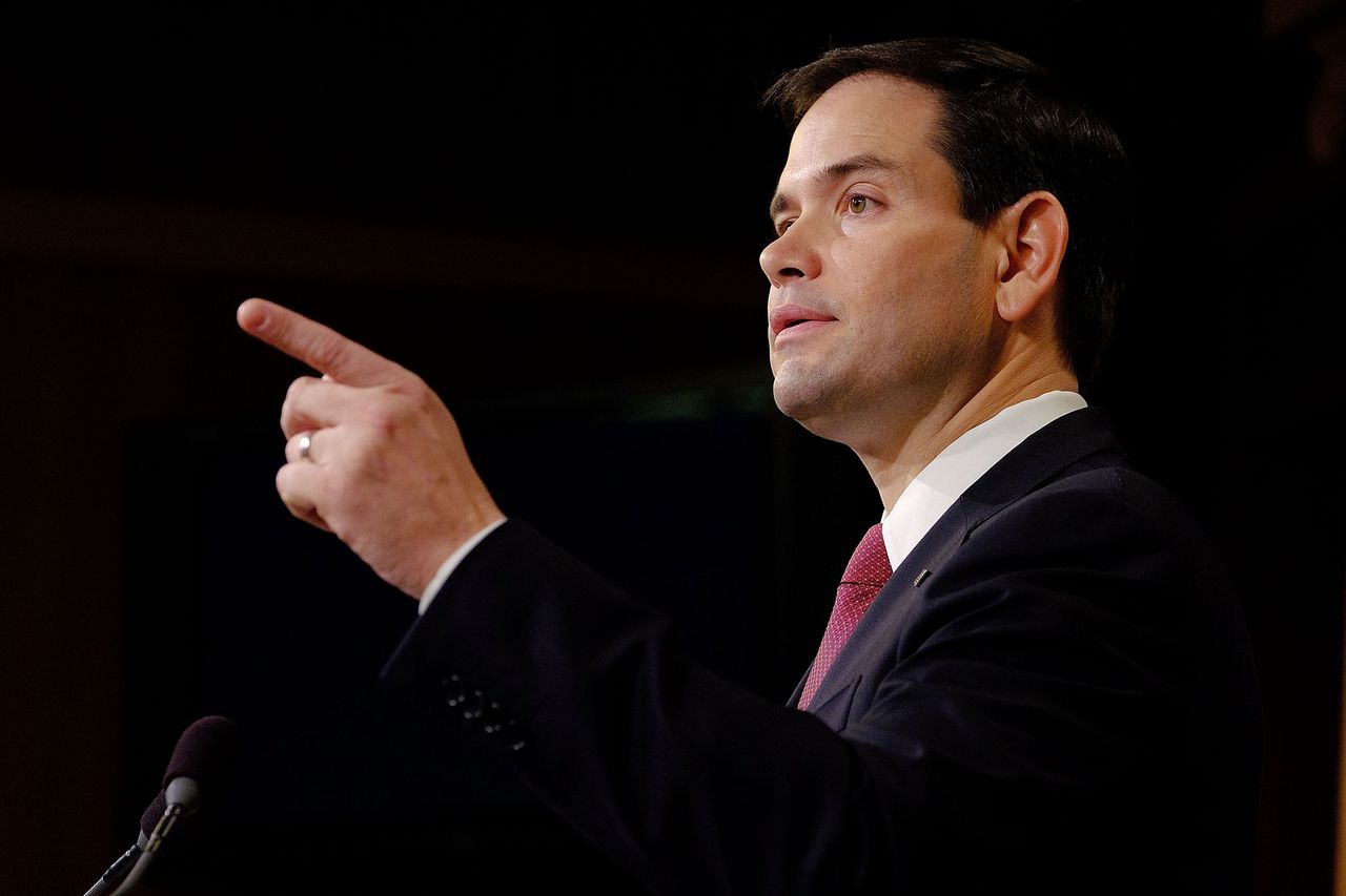 Marco Rubio is running for president