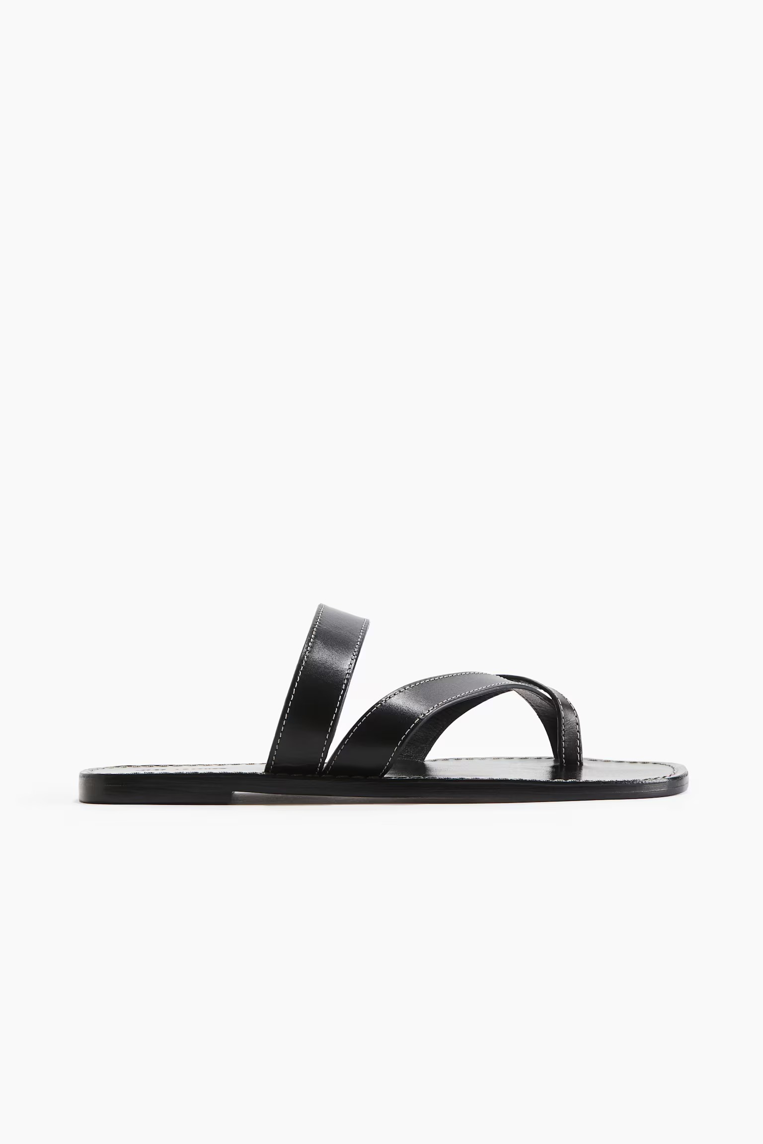 H&M , Leather Sandals 