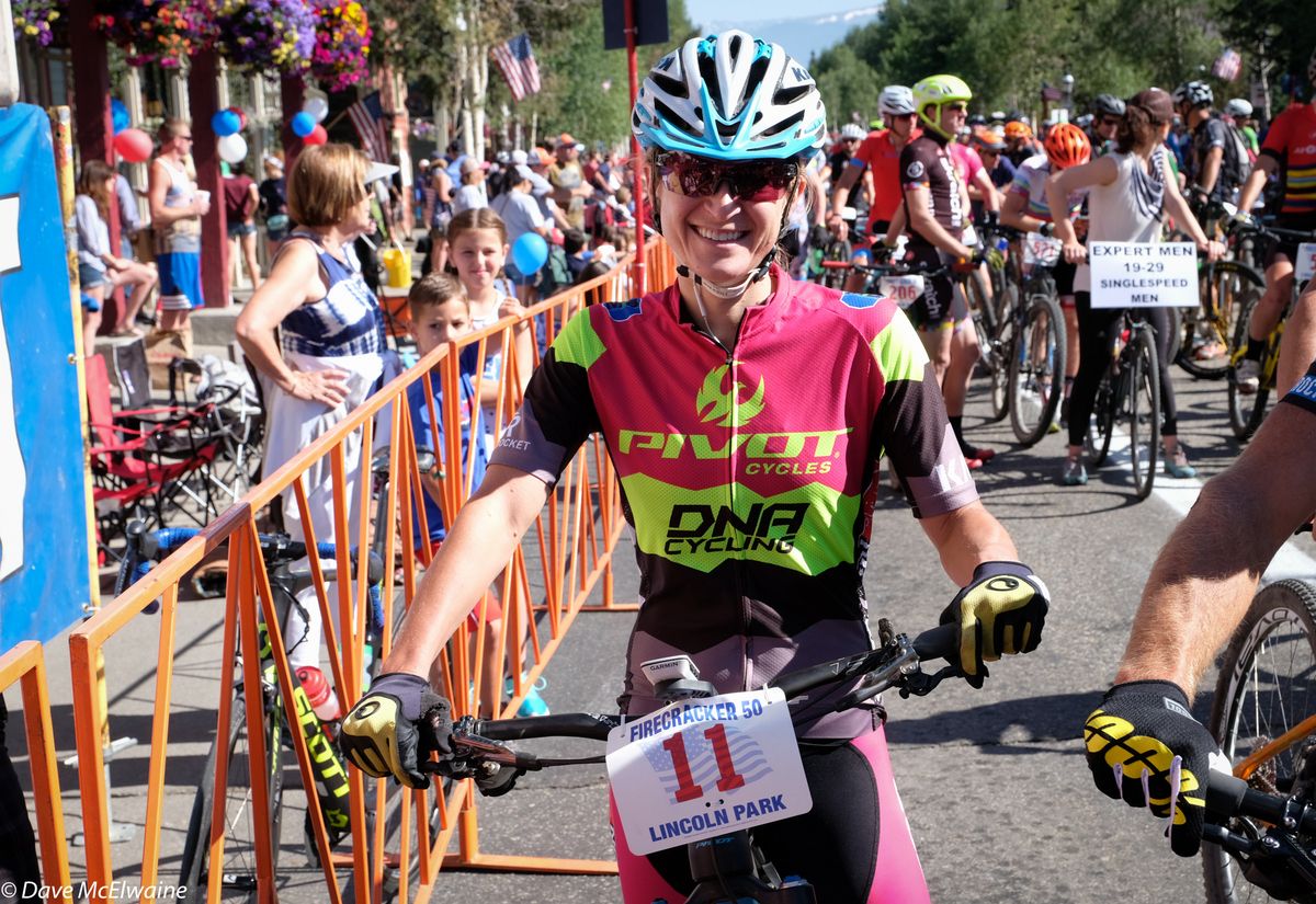 Marlee Dixon (MTBracenews.com-Pivot) won the Firecracker 50m last yea