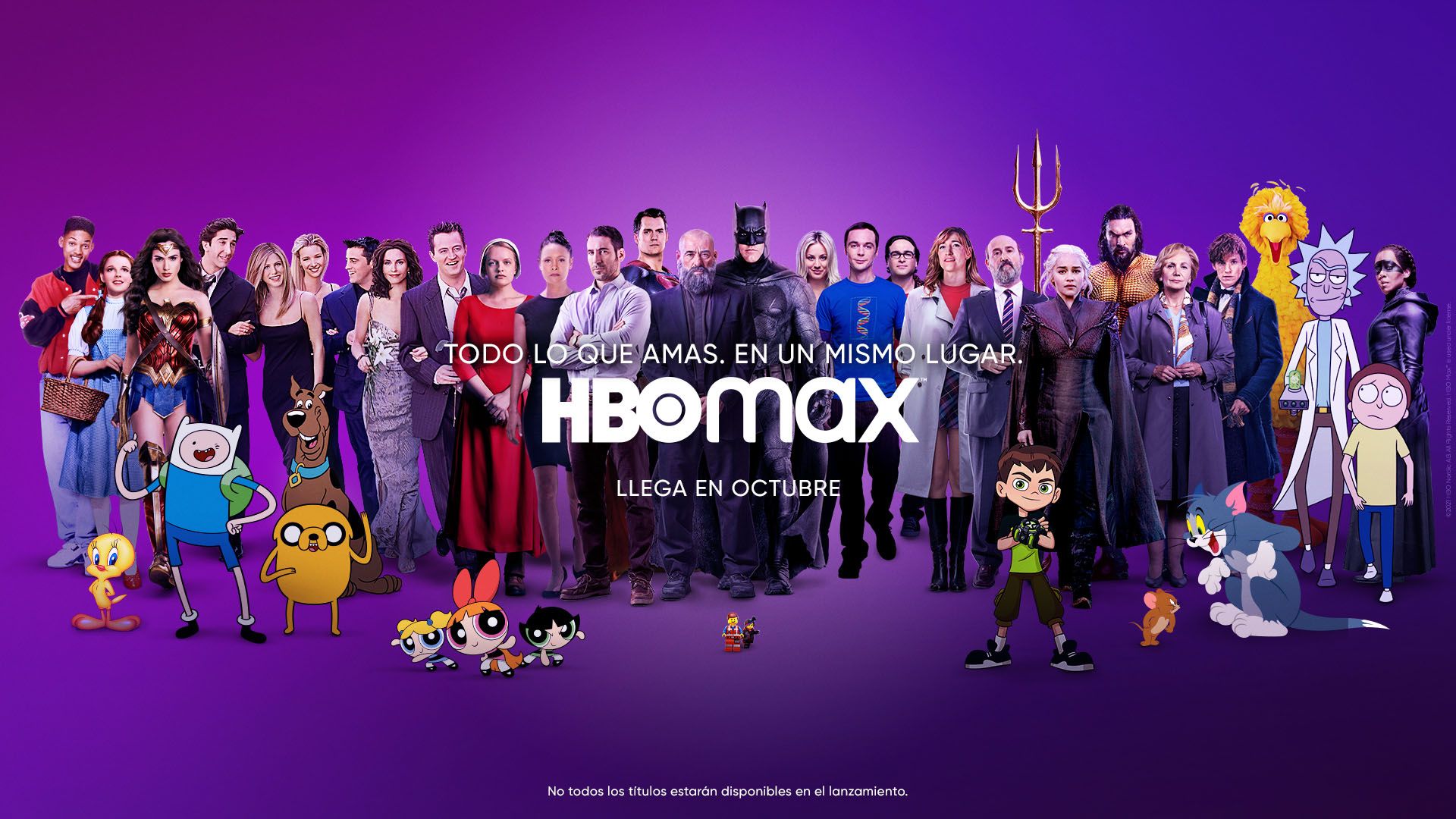 Portada de HBO Max para España