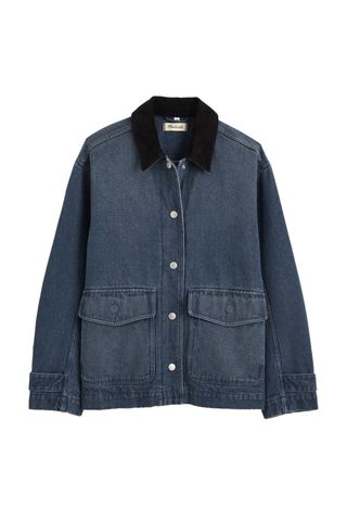 Madewell Denim Chore Jacket in Hodgeman Wash