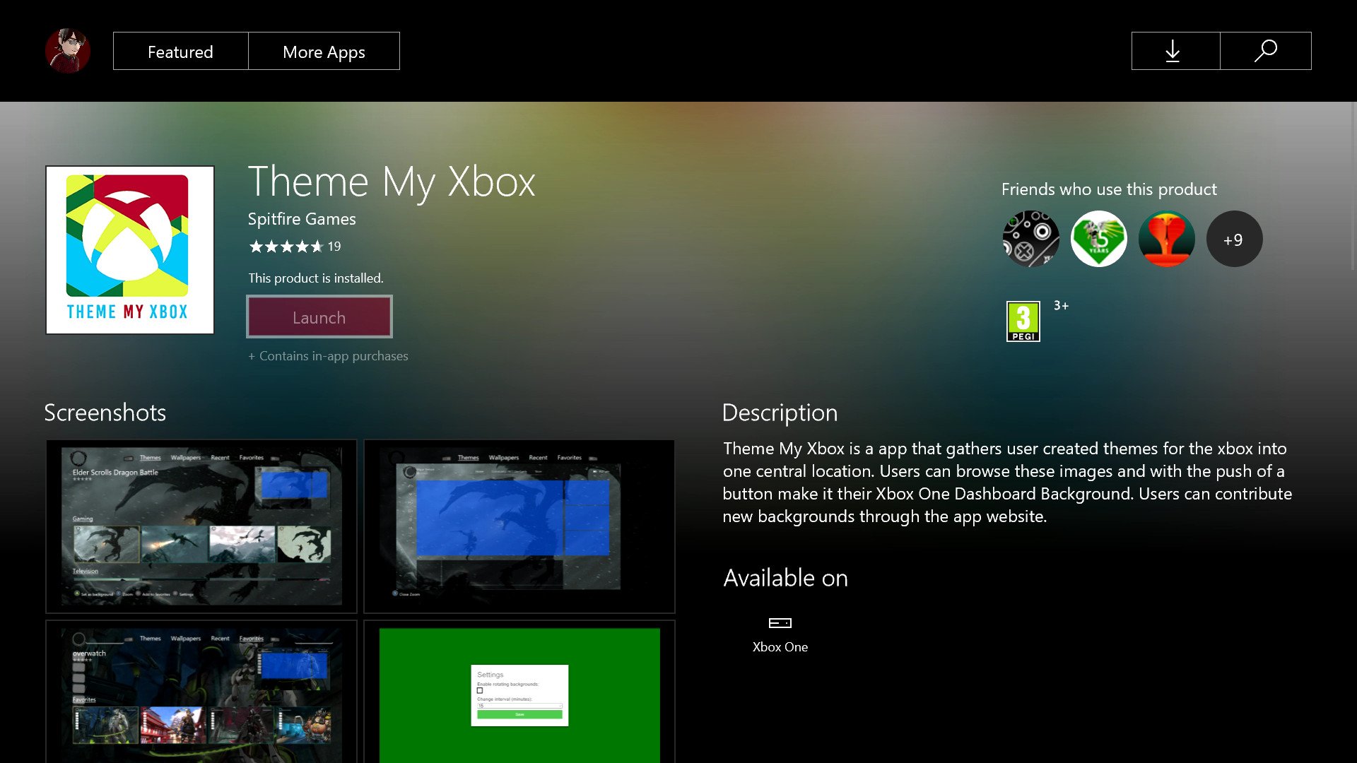 Xbox app