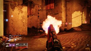 Destiny 2 PvP Weapons: Eyasluna shooting at Guardian