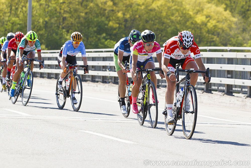 Canadian road champion Annie Foreman Mackey (Sho-Air TWENTY20)