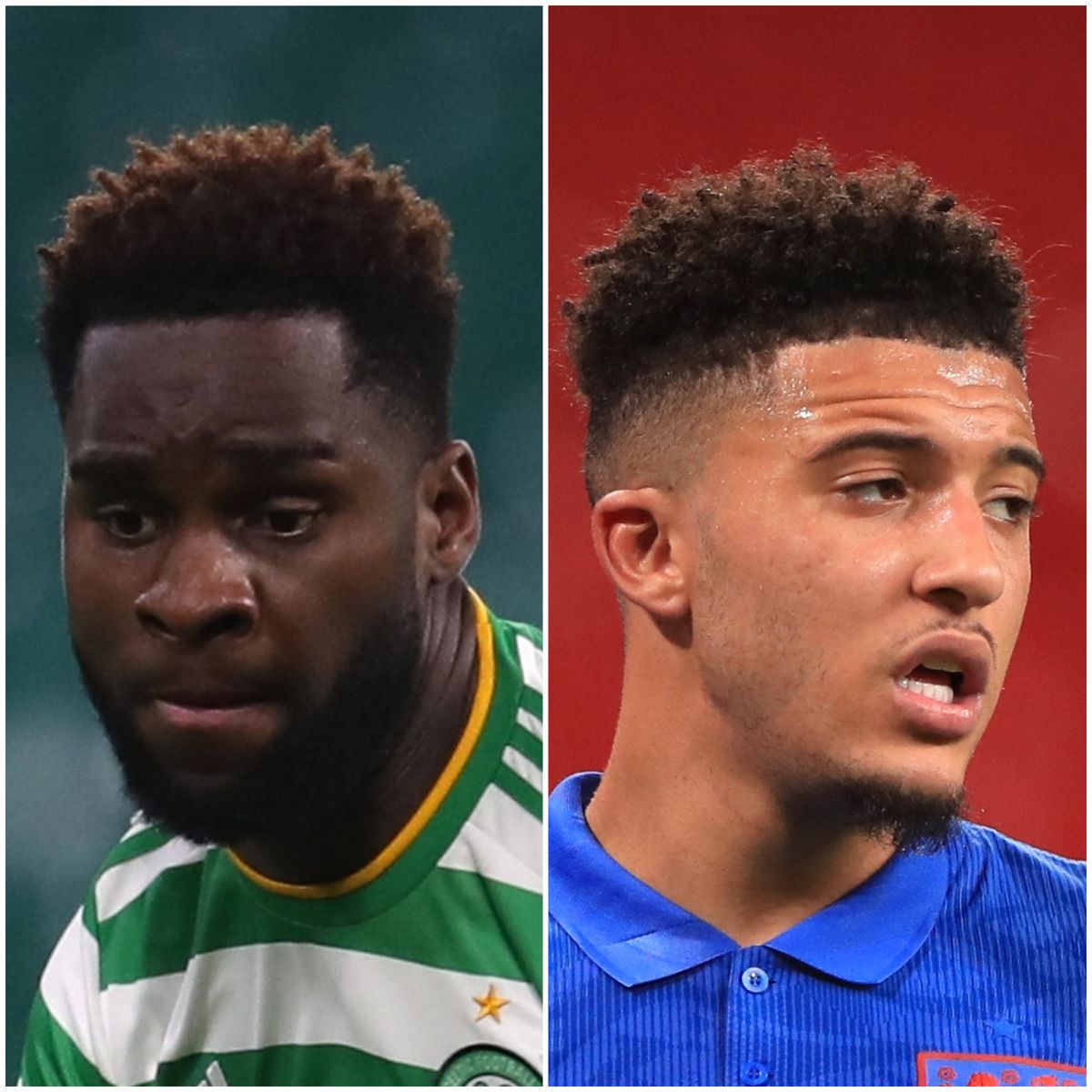 Odsonne Edouard and Jadon Sancho