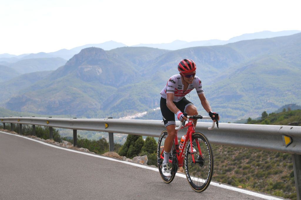 Gianluca Brambilla on the penultimate climb