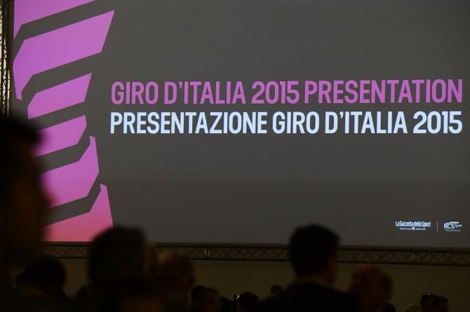 The 2015 Giro d'Italia route presentation