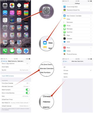 How to enable and use alternate calendar formats on iPhone and iPad