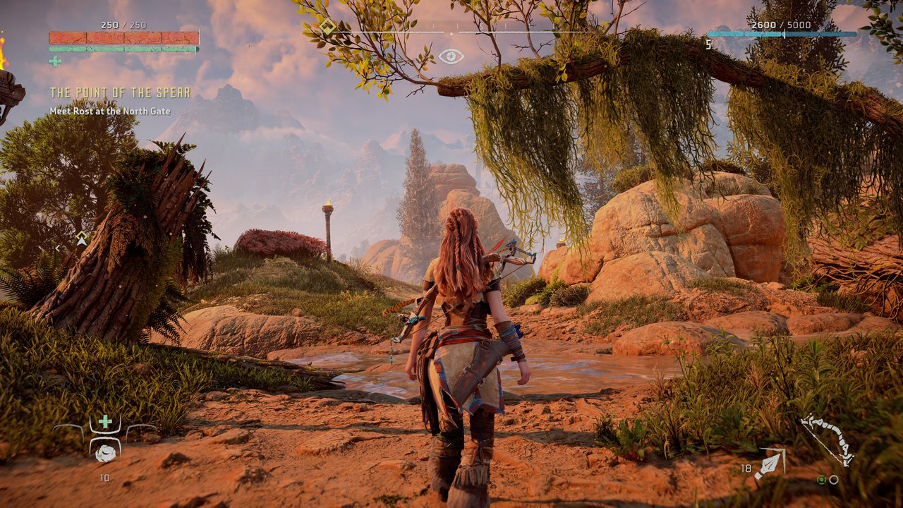 A screenshot from Horizon Zero Dawn Remastered