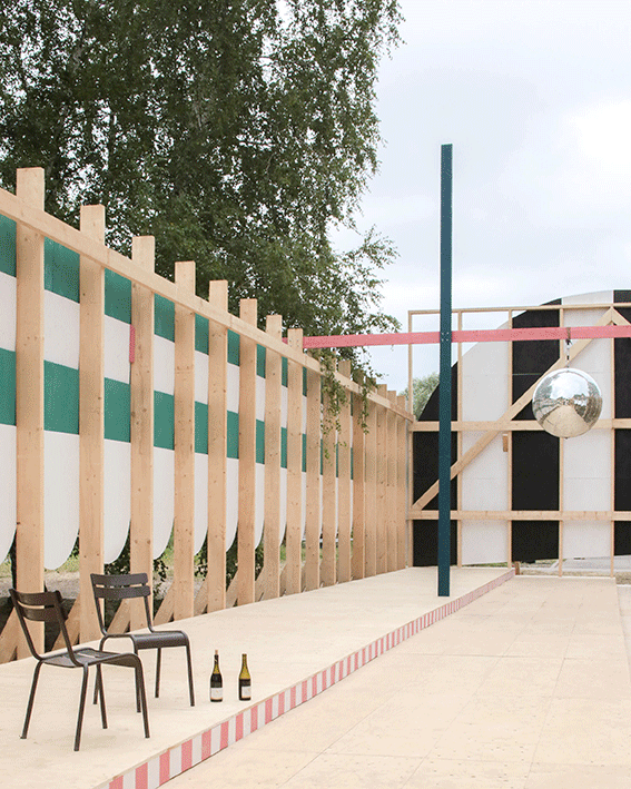 Experimental pavilion by Fala Atelier