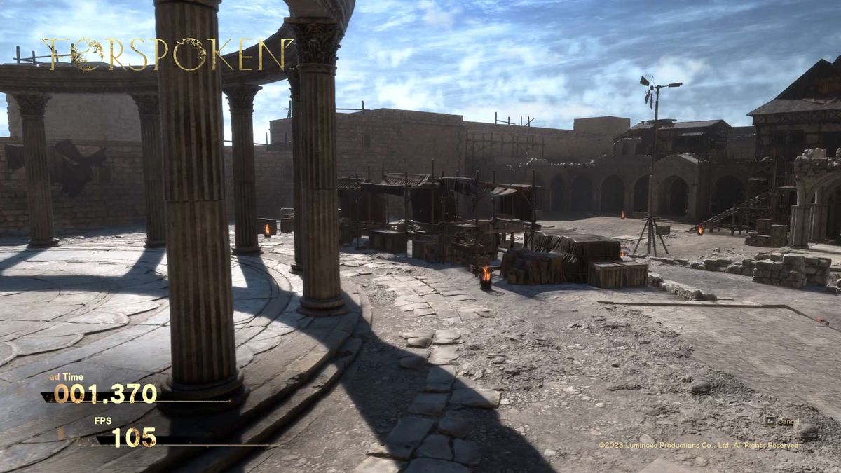 Forspoken DirectStorage comparisons