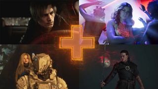 New games for 2026 featured image showing Leon Kennedy from Resident Requiem, Lucia from GTA 6, Hugh and Diana from Pragmata, and Coen from The Blood of Dawnwalker