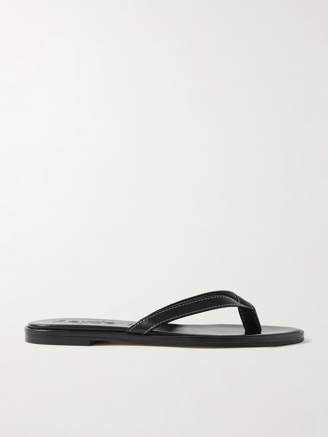 An image of Aeyde flip-flops.