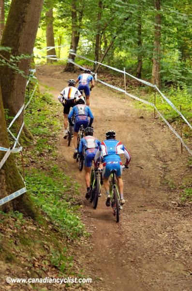 Up the final climb before dropping into the finish in Offenburg.