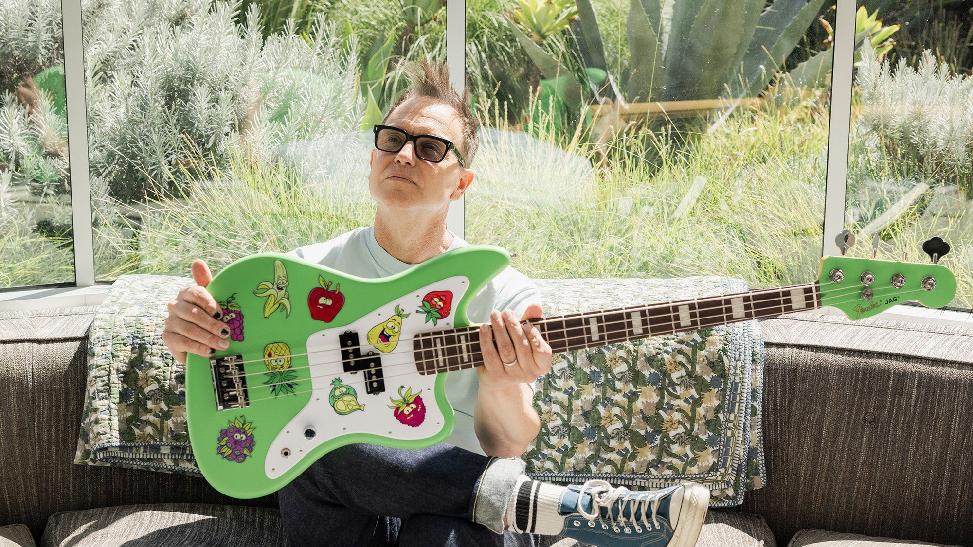 Fender Mark Hoppus Stoned Fruit Jaguar Bass