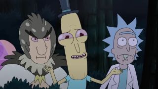 Mr. Poopybutthole with Rick and Birdperson in Rick and Morty Season 7 Premiere