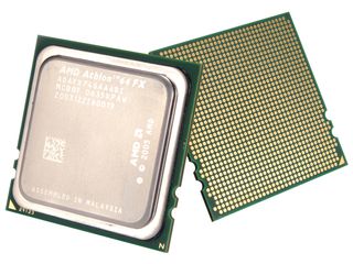 Making it happen first: the Athlon 64 with its AMD-V hardware support.