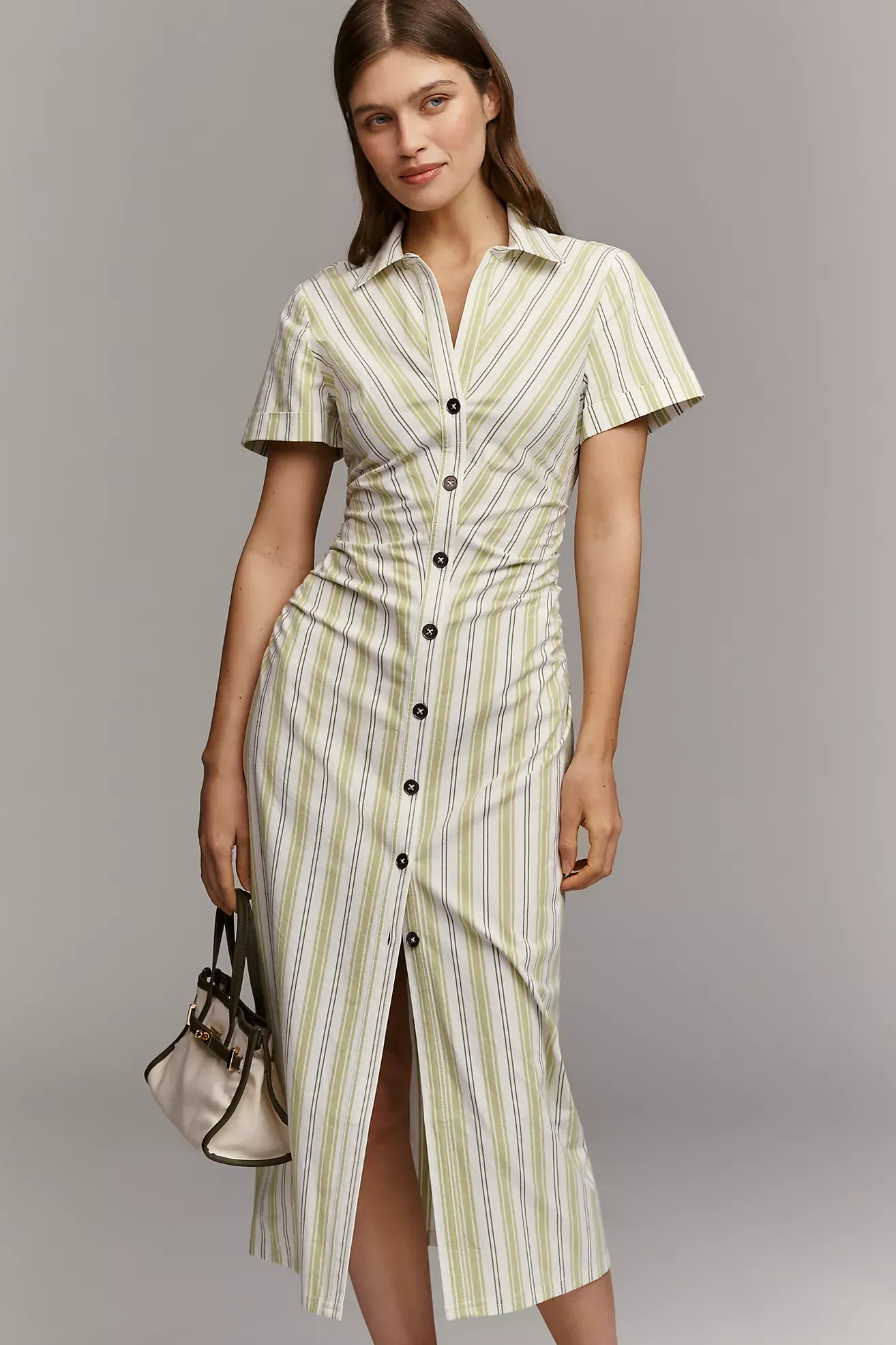 Pilcro, Greer Midi Shirt Dress (Was $168)