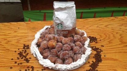 You can buy deep-fried Starbucks coffee at the San Diego County Fair, sort of