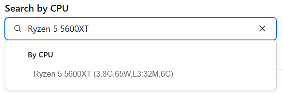 Ryzen 5 5600XT at ASUS