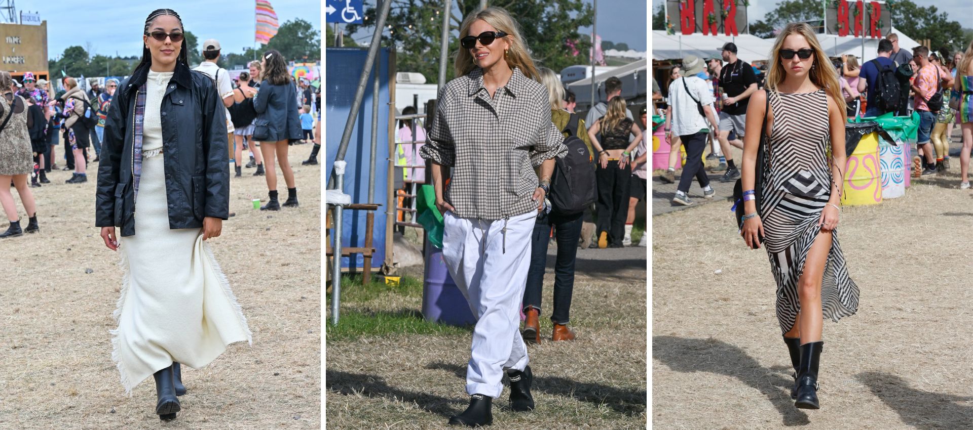 Glastonbury festival fashion