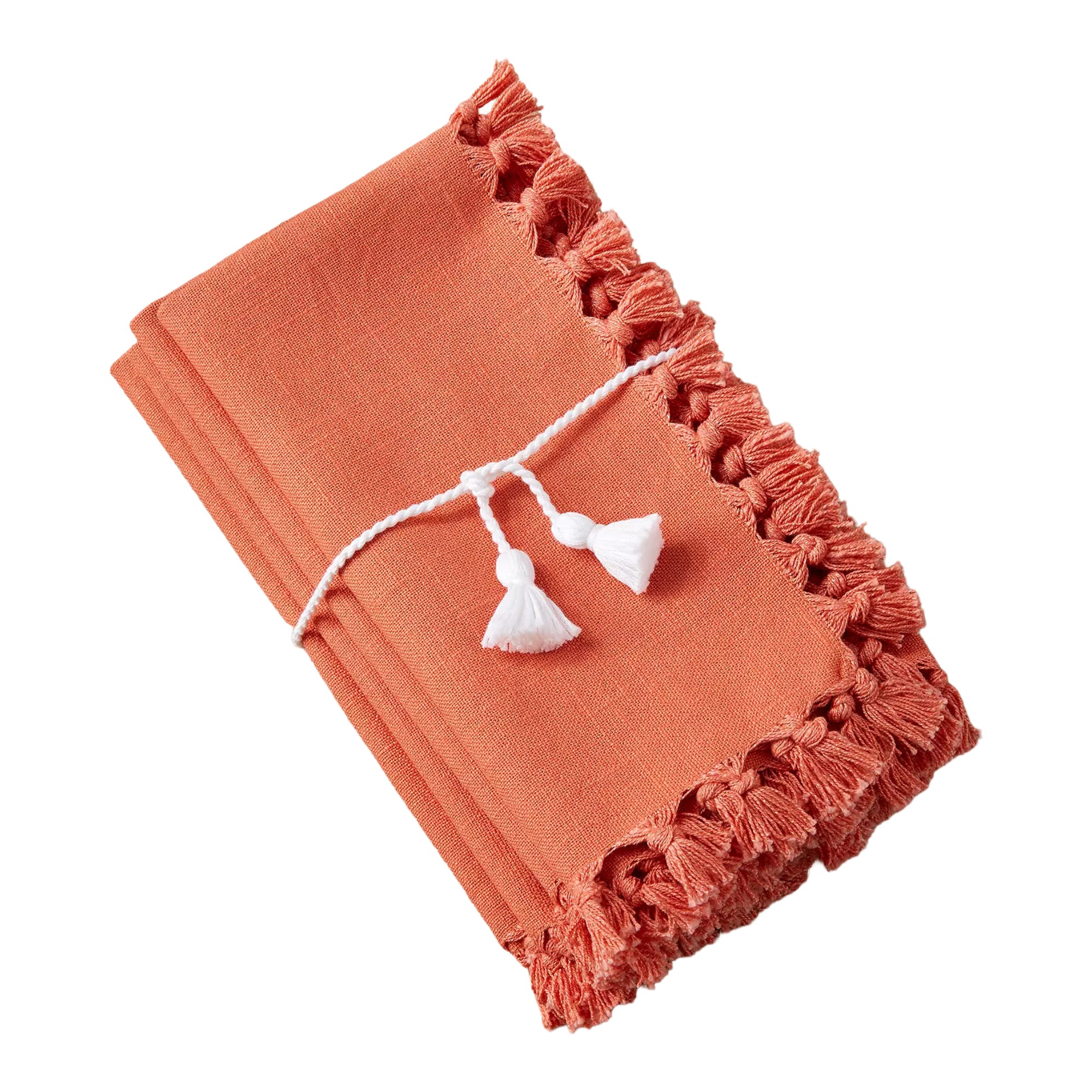 Fasano Coral Napking at Serena Lily, $78 for 4