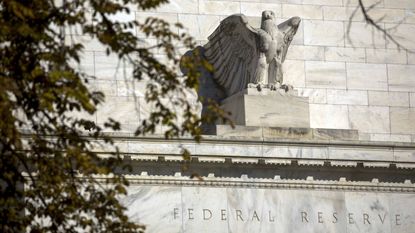 The outside of the Marriner S. Eccles Federal Reserve building in Washington D.C.