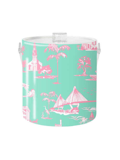 Charleston Toile Ice Bucket