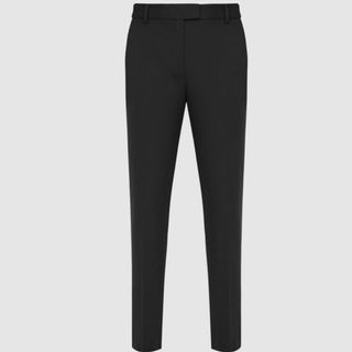 tailored black trousers