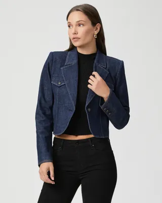 PAIGE, Betania Denim Blazer