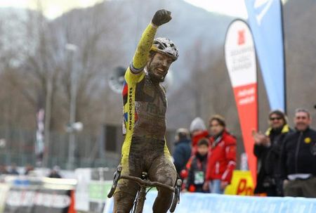 Elia Silvestri (Selle Italia Guerciotti Elite) wins the Italian U23 'cross national title
