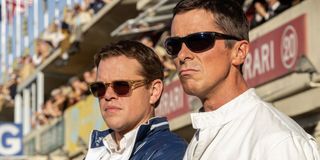 Matt Damon and Christian Bale in Ford v Ferrari