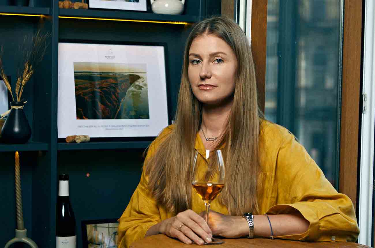 Svitlana Tsybak, CEO of Beykush Winery and head of the Ukrainian Association of Craft Winemakers