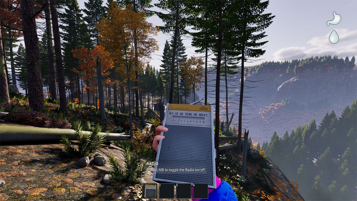Prologue: Go Wayback!; computer generated scenes from a video game showing mountains, forests and woodlands