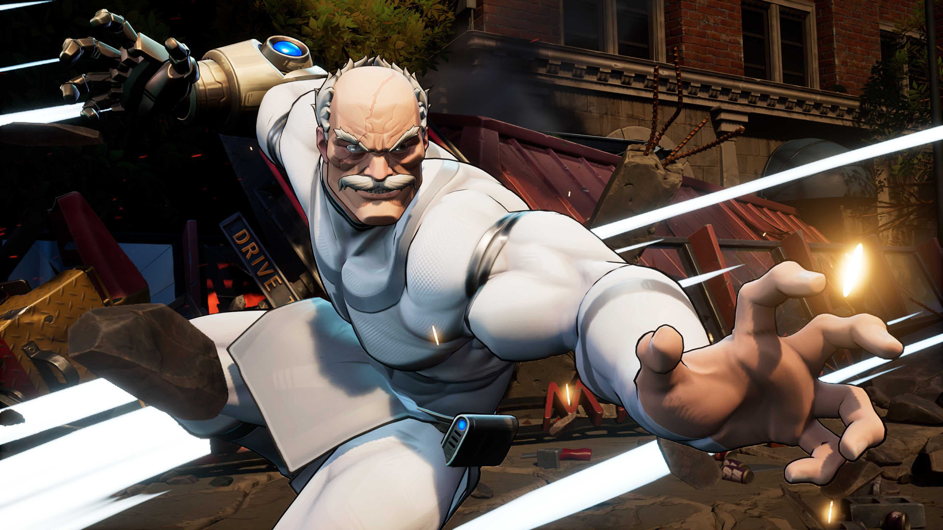 Conquest activates a special move in Invincible VS