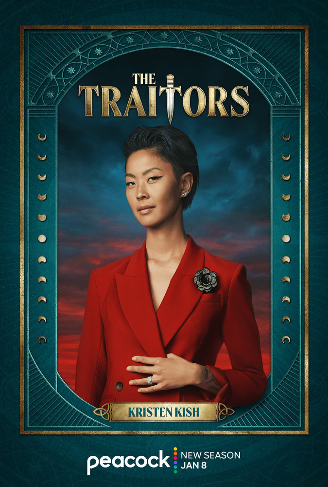 Kristen Kish's portrait for 'The Traitors' season 4.