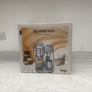 Testing the Nespresso Creatista Coffee Machine at the test centre