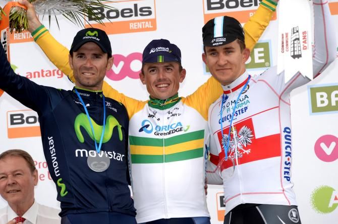 The top 3 and Liege-Bastogne-Liege, Simon Gerrans, Alejandro Valverde and Michal Kwiatkowski