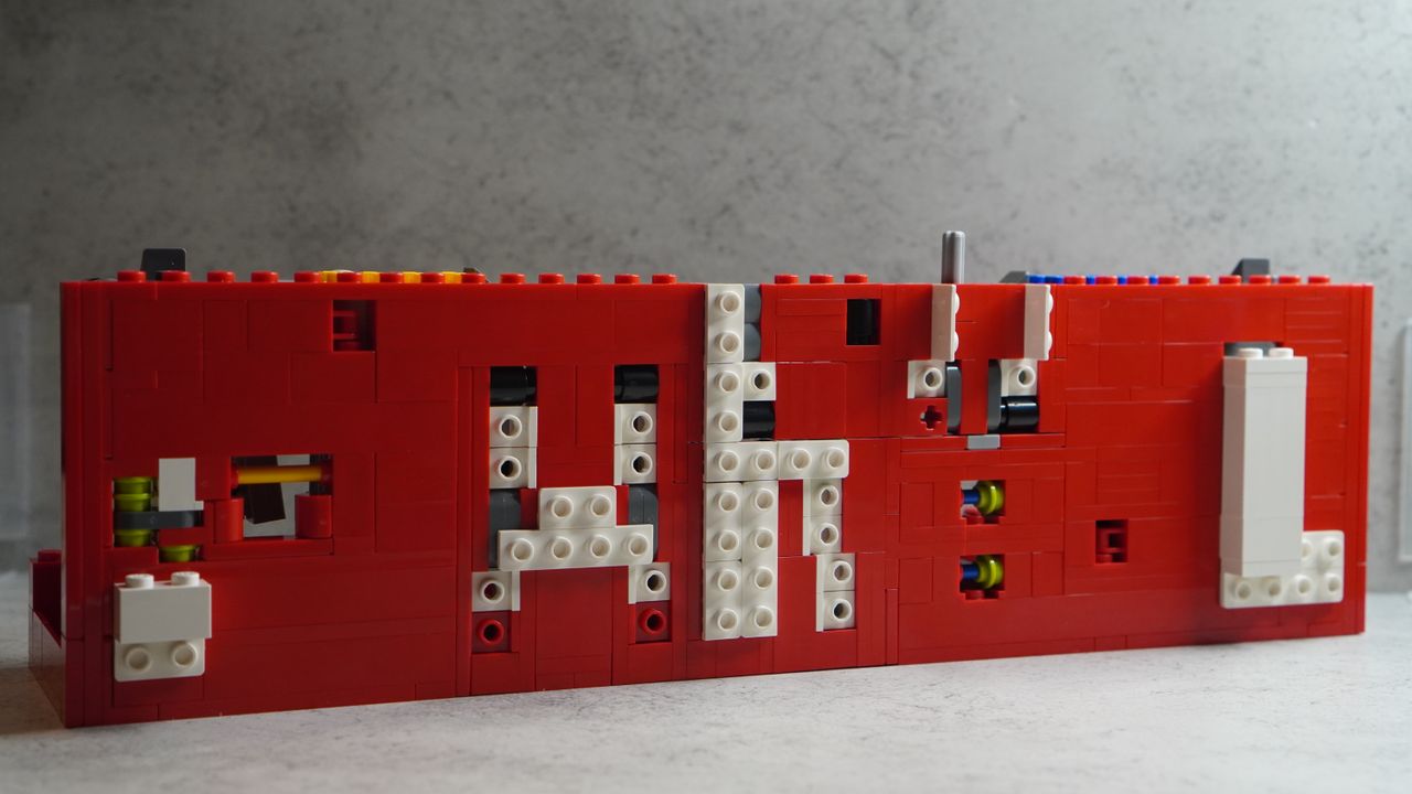 Lego Marvel Logo &amp; Minifigures set in progress