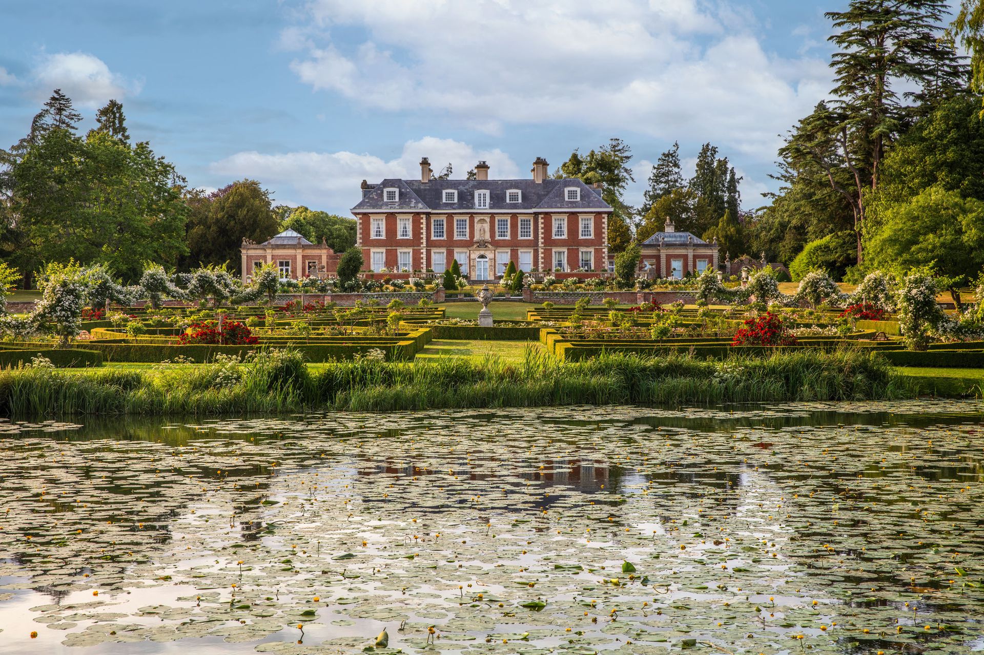 The gardens of Highnam Court