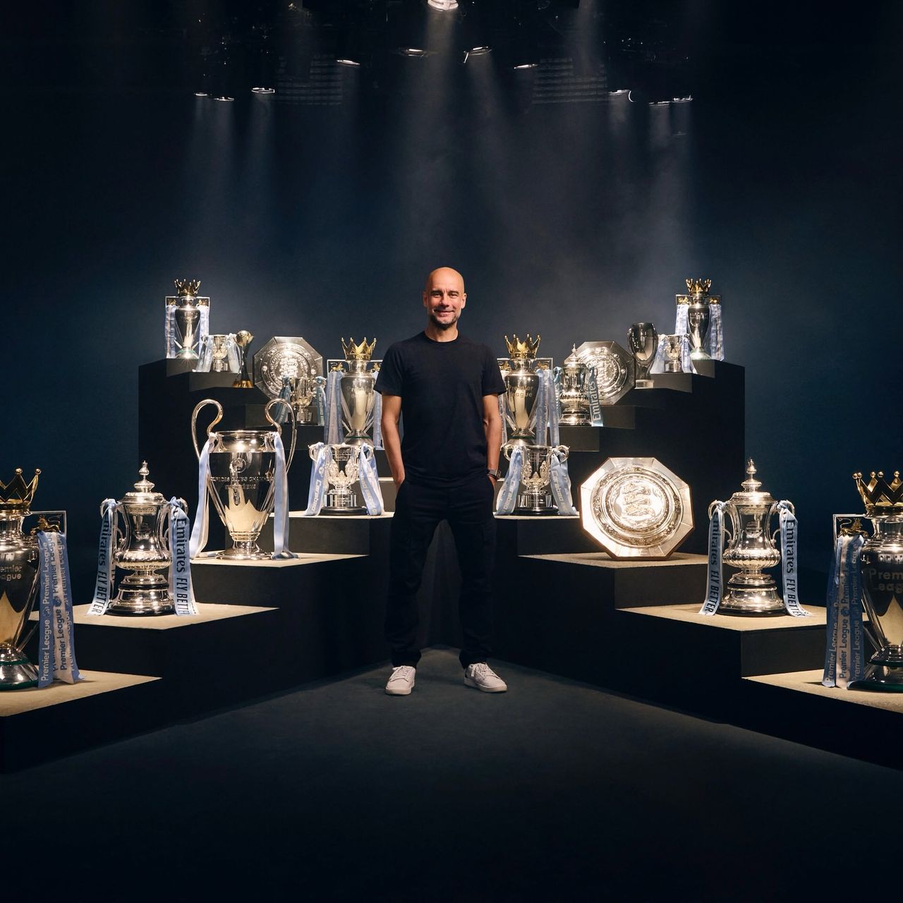 JULES BREACH: Pep Guardiola was intimidating yet polite during interviews... the impact of his extraordinary achievements at Manchester City may take some time to be fully appreciated